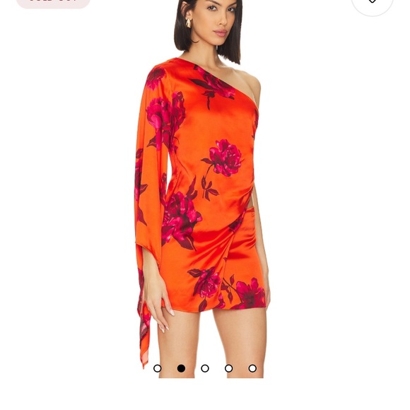 Nila Top in Orange Floral - Picture 4 of 8